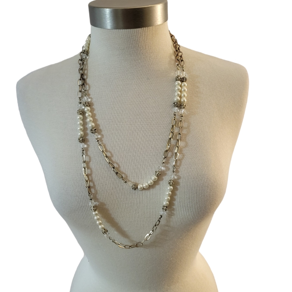 Lydell NYC Flapper Long Necklace